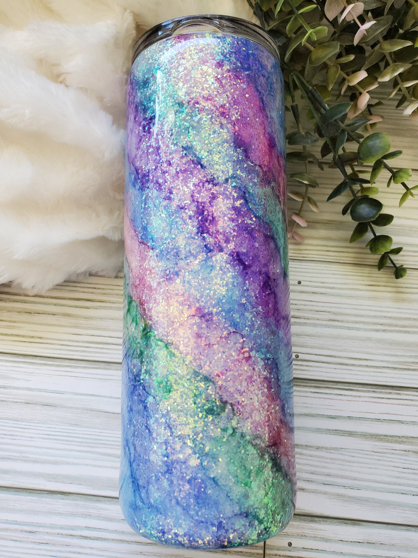Mama Runs this Shitshow Glitter Ink Custom Tumbler - 20 oz - pastels
