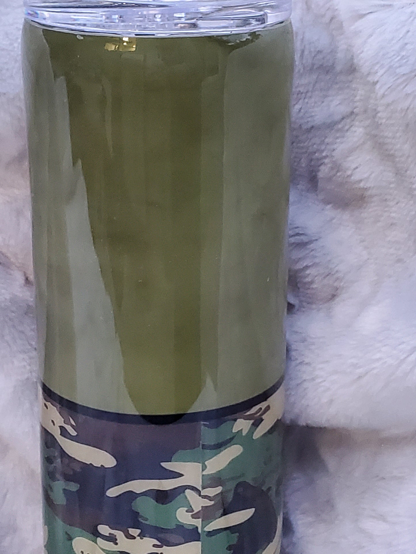 DAD Camo My Favorite People Call me DadCustom Tumbler - 30 oz straight - camo green