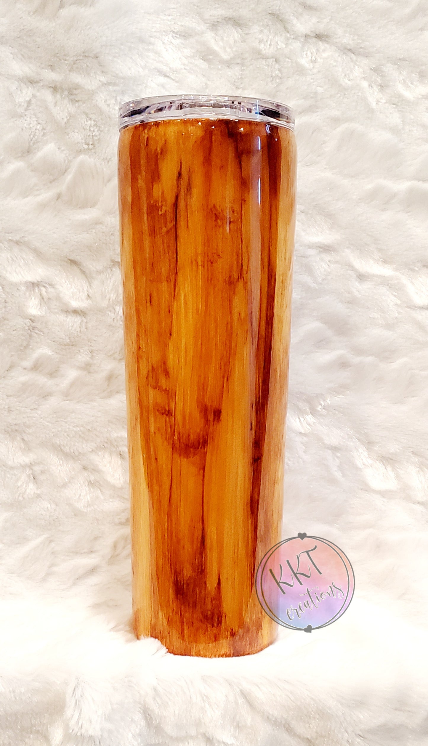 DAD The Man, The Myth, The Legend Woodgrain Custom Tumbler - 30 oz skinny