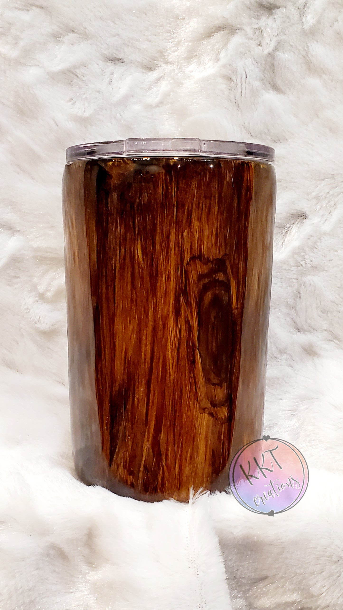 Woodgrain Best Dad Non Glitter Tumbler - 12 oz Regular Kouzie