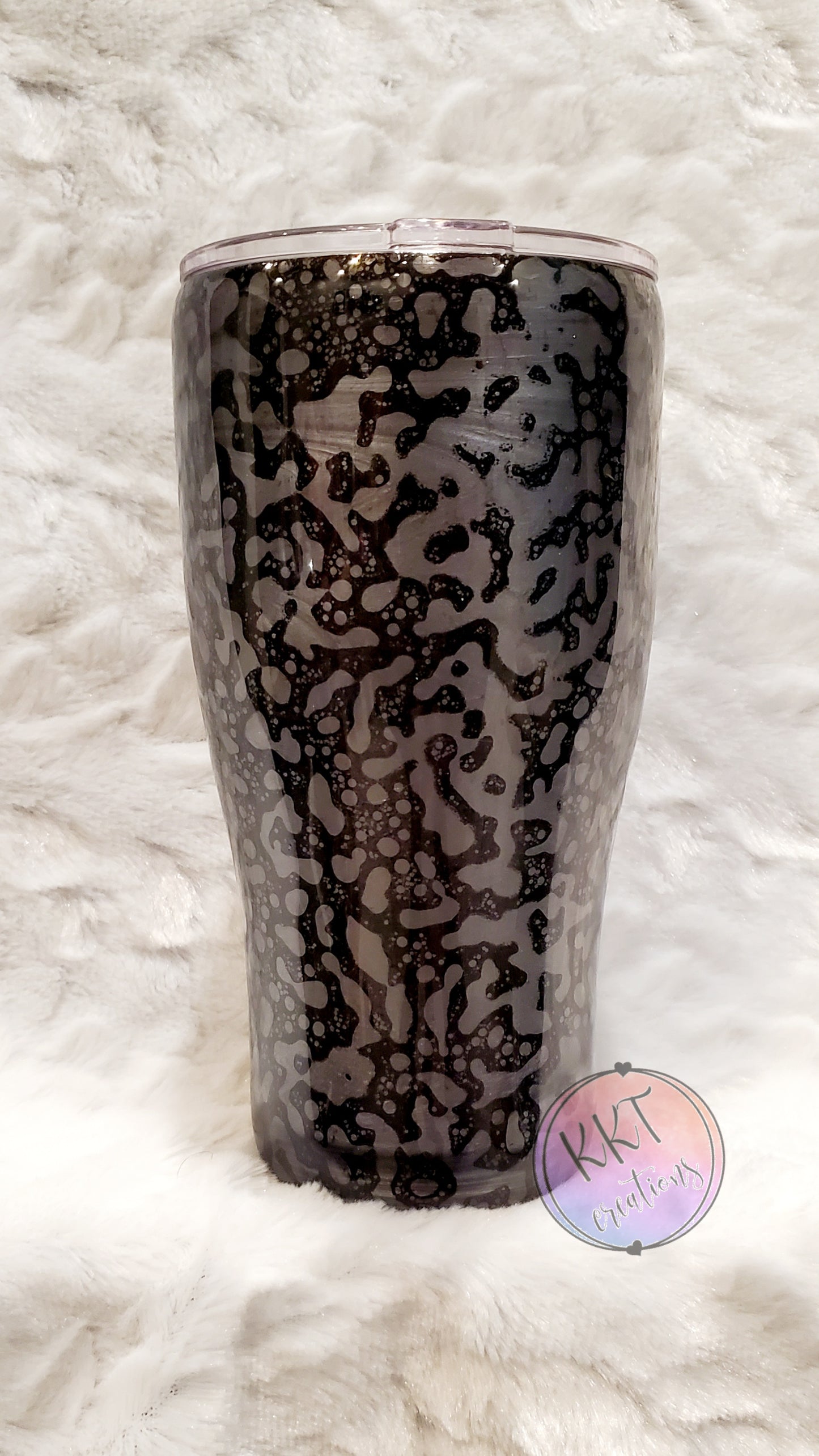 If DAD Can't Fix It... Custom Tumbler - 30 oz curve - black/silver