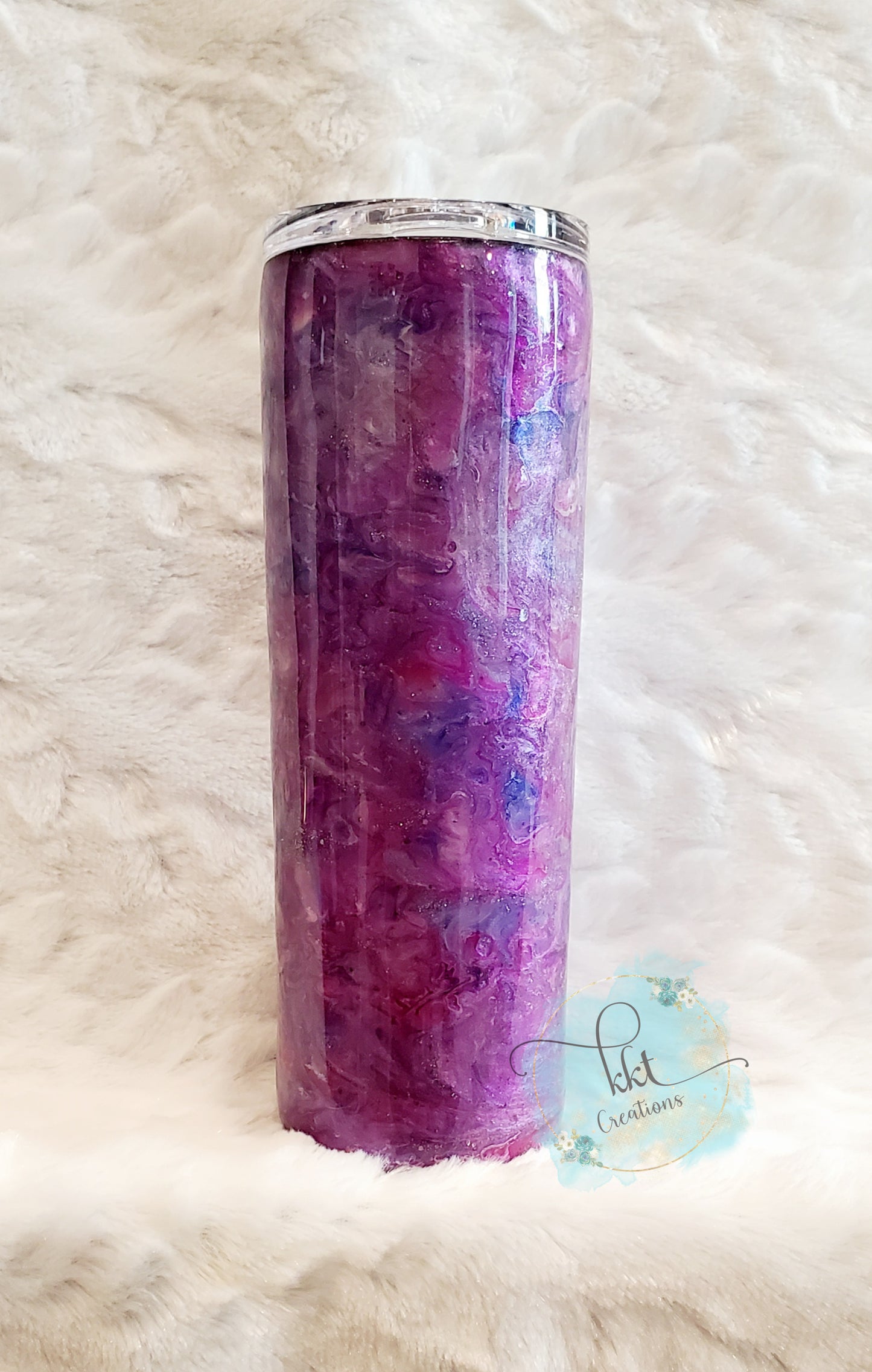 You are Enough waymaker custom tumbler - 20 oz skinny - purple, pink,